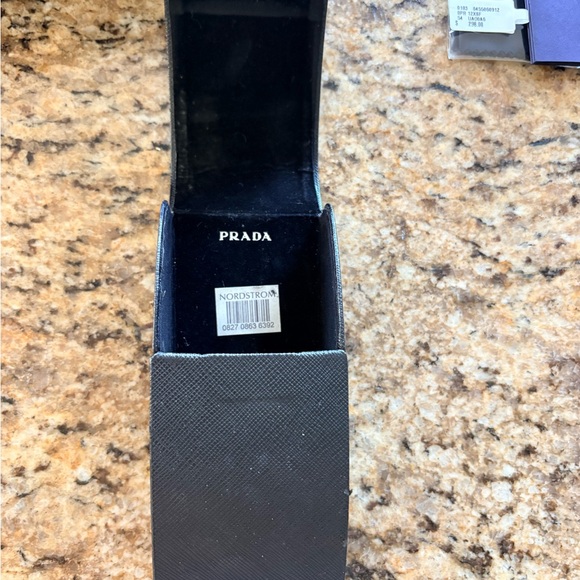Prada Brown and Cream Sunglasses